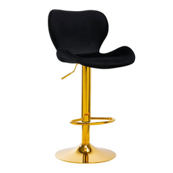 BAROVÁ ŽIDLE QS-B15 VELVET BLACK