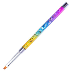 Molly Lac štětec na gel Rainbow 2 č.1 rovný