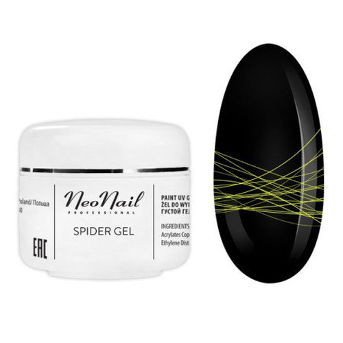 Spider LED-UV gel 5ml NeoNail neonově žlutý