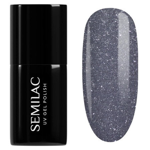 Semilac - gél lak 107 Steel Gray 7ml