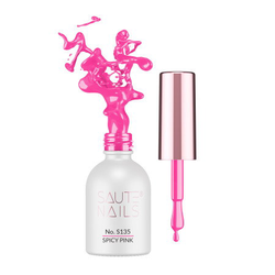 Gelový lak na nehty Saute Nails S135 Spicy Pink 8ml