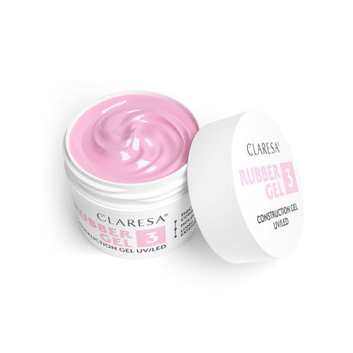 Claresa UV/Led gumový gel na nehty 03 90g