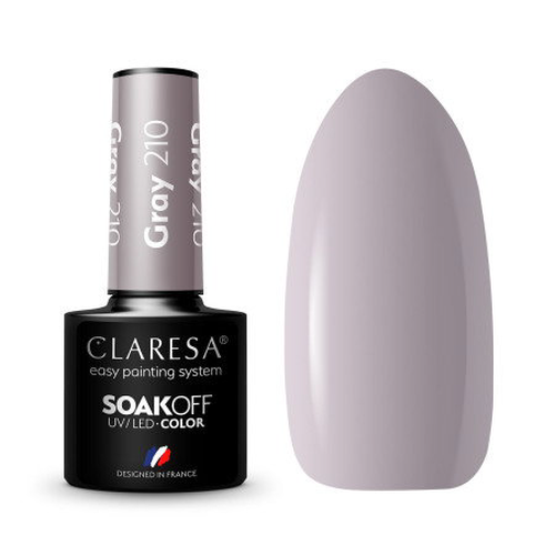 Gel lak CLARESA® Gray 210 5ml