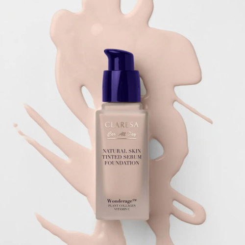Claresa Natural Skin Tint Serum Foundation 32 ml – make-up sérum Fair Neutral 0N
