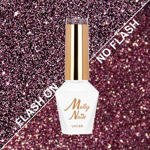 Molly Nails gel lak Flashing Lights Demode HEMA/Di-HEMA Free 8g Nr 560