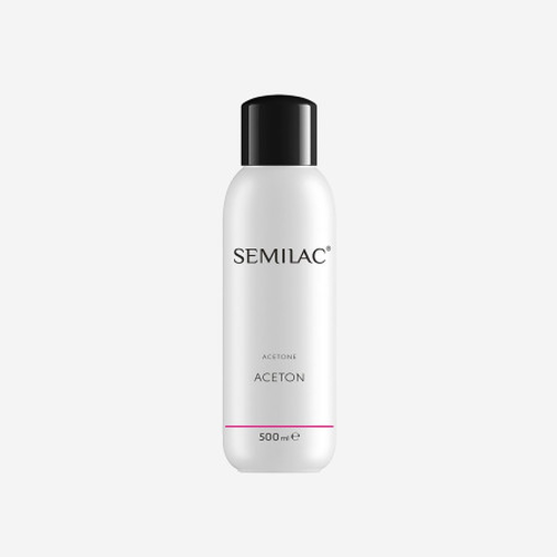 Odstraňovač gél laku Aceton Semilac 500 ml