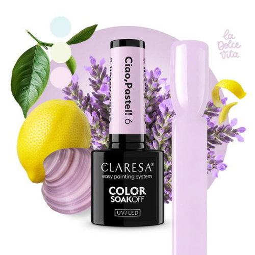 Gel lak CLARESA Ciao Pastel 6 5ml