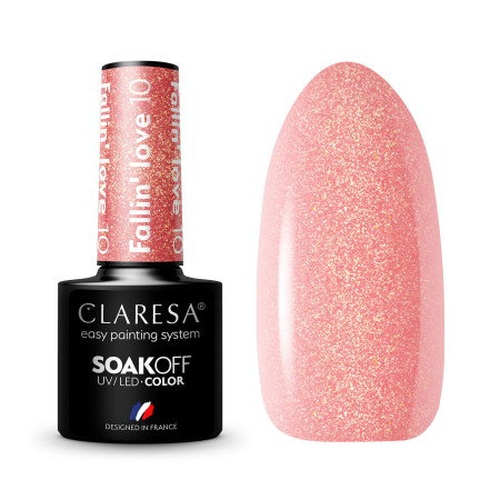 Gel lak CLARESA® Fallin Love 10 5ml