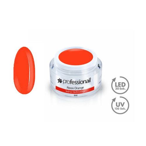 FAREBNÝ LED-UV GÉL 5ML PROFESSIONAIL™ NEON ORANGE