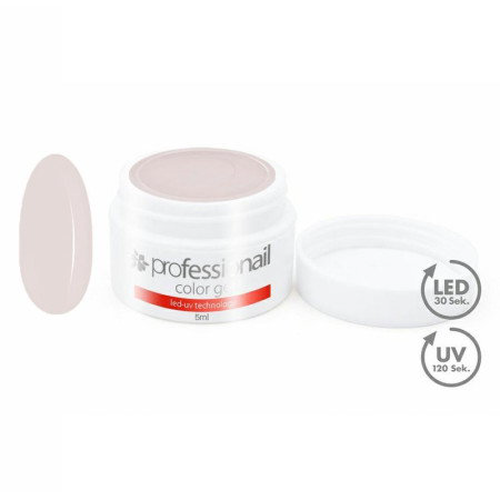 Barevný LED-UV gel 5ml Professionail Cashmere Nude
