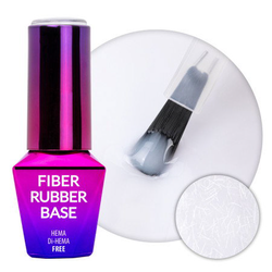 Gel lak Colours by Molly Rubber Fibber báze Milky
