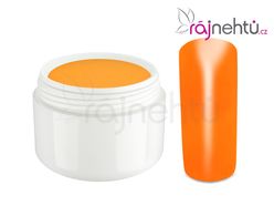 Ráj nehtů Barevný UV gel NEON - Orange - Oranžový 5ml