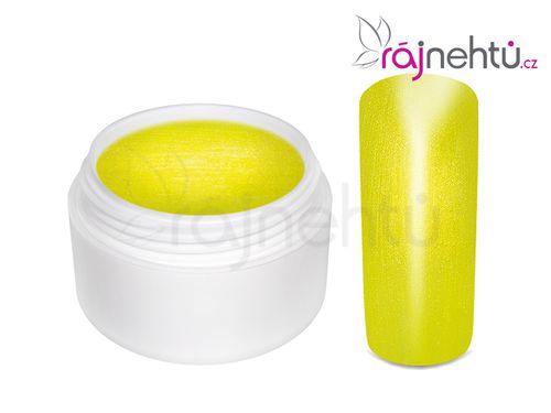 Ráj nehtů Barevný UV gel GOLDEN - Yellow - 5ml