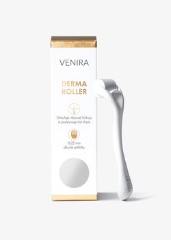 VENIRA derma roller, mikrojehličkový aplikátor na vlasovou pokožku, 0,25 mm
