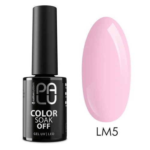 PALU gel lak Lima LM5 11 g - mléčně růžový pastelový hybridní lak