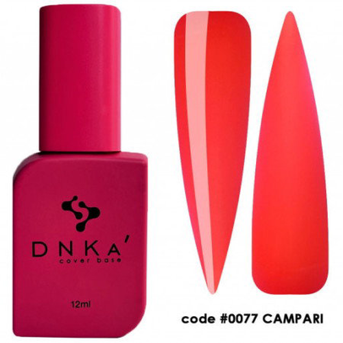 Gel lak DNKa' Cover základ 0077 CAMPARI 12ml
