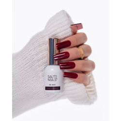 Gelový lak na nehty Saute Nails S327 Deep Cherry 8ml