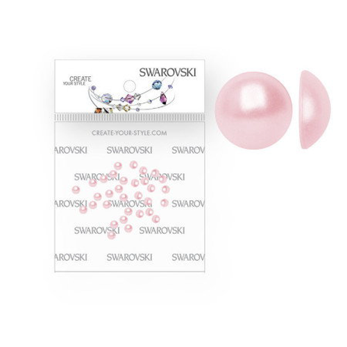 Perly Swarovski SS10 Rosaline Pearl - 50 kusů