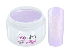 Ráj nehtů Barevný UV gel MERMAID - Light Violet - Světle fialová 5ml