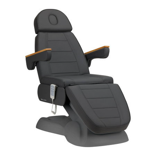 Elektrické kosmetické křeslo SILLON Lux 273b 3 pohony šedé s šedou základnou