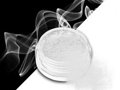 Ráj nehtů Smoke pigment - Neon White