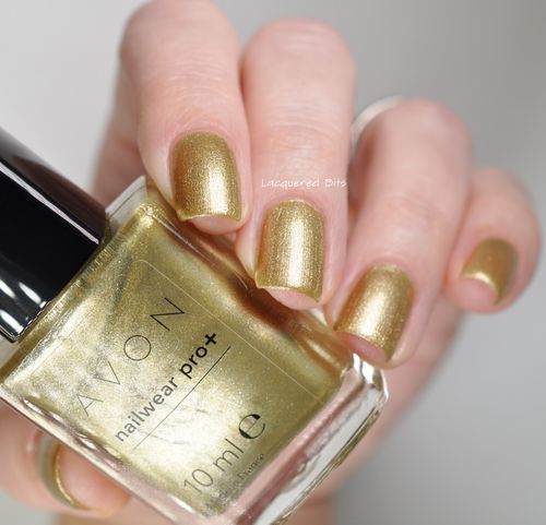 AVON Lak na nehty Hollywood - Yellow Gold