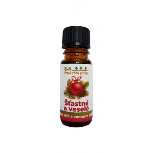 Slow-natur vonný olejíček Šťastné a Veselé 10ml