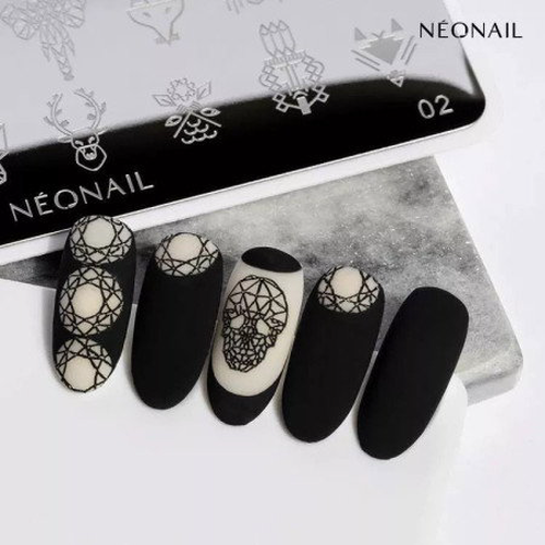 NeoNail destička na razítkování 02