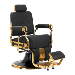 Kadeřnické křeslo Gabbiano Leonardo Gold Black