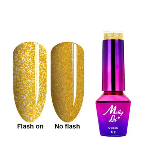 641. MOLLY LAC gel lak Flashing Neon 5ml