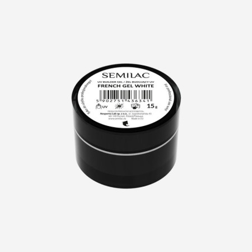 Semilac Builder Gel French White