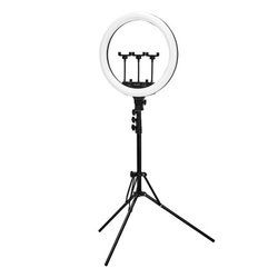 GLOW kroužková lampa 18" bsc se stativem 45W