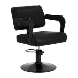 Kadeřnické křeslo Hair System Jet noir black