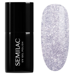 Semilac - gel lak 461 Hollywood Silver 7ml