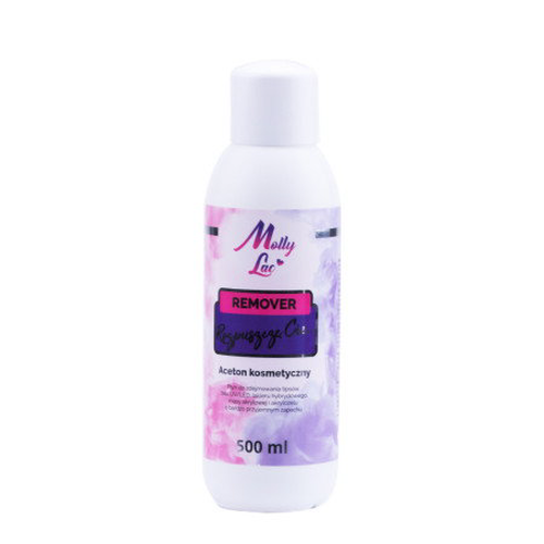Molly Lac odstraňovač gél laku Aceton 500 ml
