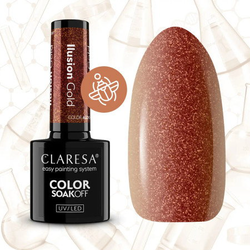 Gel lak CLARESA Alchemy Illusion Gold 5ml
