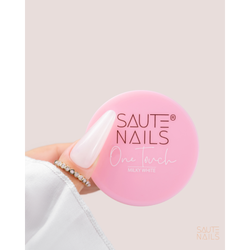 Saute Nails Gel na nehty One Touch Milky White 30g