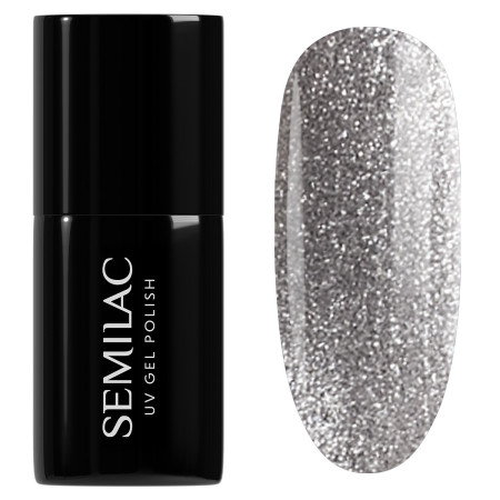 Semilac - gelový lak 951 Silver Magnetic 7 ml