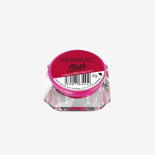 SemiFlash Neon effect red 677