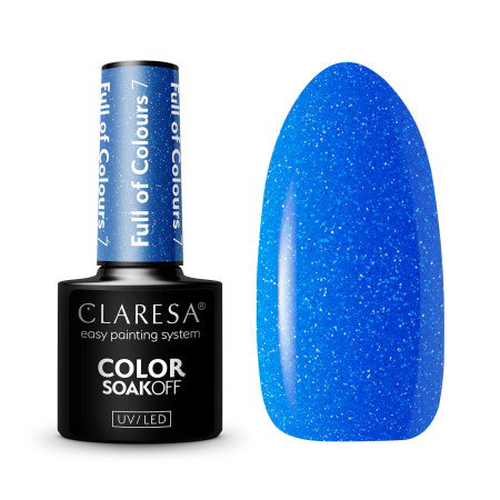 Gel lak CLARESA Full of Colours 7 5ml