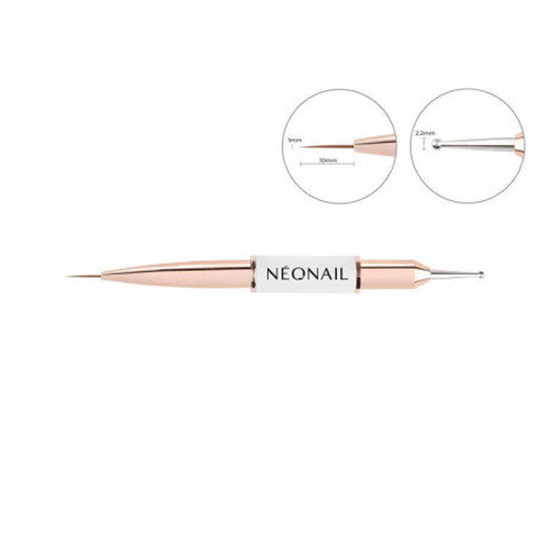 Neonail zdobení štětec reverzibilní