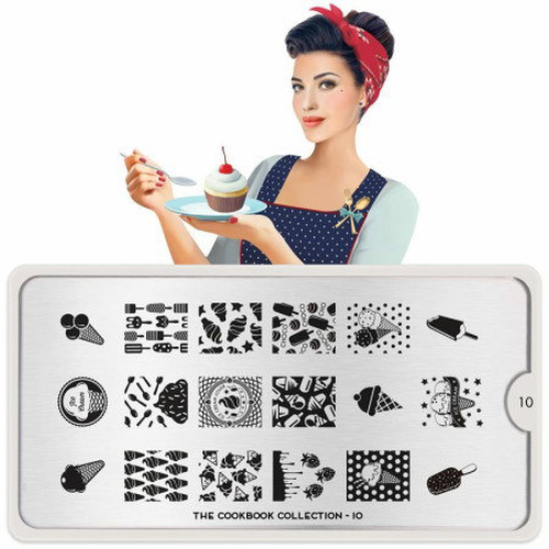 Razítkovací deska MoYou COOK BOOK 10