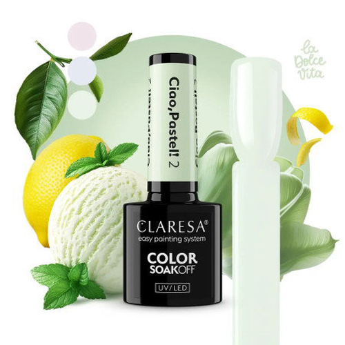 Gel lak CLARESA Ciao Pastel 2 5ml