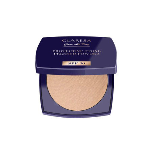 CLARESA Protective Stone Pressed Powder SPF 30 – lisovaný fixačný púder 10 g