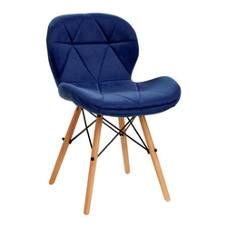 4Rico Kosmetické křeslo QS-186 navy velvet