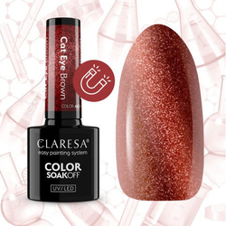 Gel lak CLARESA Alchemy Cat Eye Brown 5ml