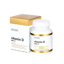 Venira vitamin D, 80 kapslí