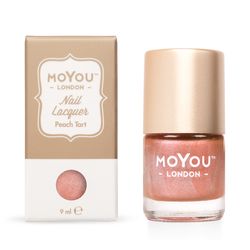 MoYou Razítkovací lak na nehty - Peach Tart 9 ml