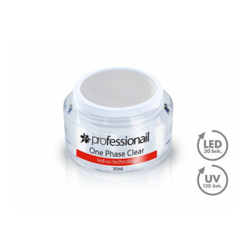 LED-UV GÉL JEDNOFÁZOVÝ ČÍRY 30ML PROFESSIONAIL