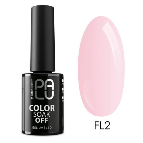 PALU UV/LED gel lak Florence FL2 11g - mléčně růžový gel lak pro čistou manikúru